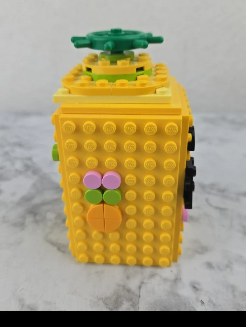 Lego Yellow Pineapple Stackable Building Block Toy - Kids - Picture 5 of 6